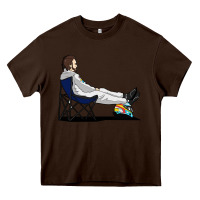 Chocolate Brown #formula 1 Heavy Core Tee - linhVisuals