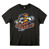 Asphalt greenville swamp rabbits Heavy Core Tee - linhVisuals