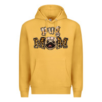 Mustard Pug Mom Premium Hoodie - Jasminsmagicworld