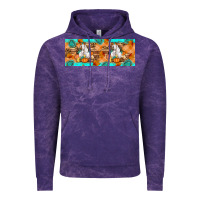 Cloud Purple Goat Family Fall Vintage Hoodie - Artiststas