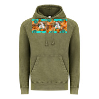 Vintage Olive Goat Family Fall Vintage Hoodie - Artiststas