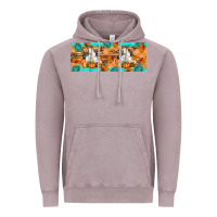 Vintage Zinc Goat Family Fall Vintage Hoodie - Artiststas