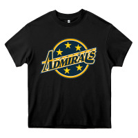 Black norfolk admirals Heavy Core Tee - linhVisuals