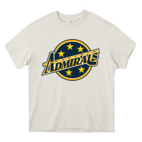 Cream norfolk admirals Heavy Core Tee - linhVisuals