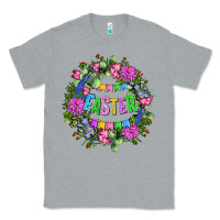 Heather Grey Easter Day Flower Easter Classic Tee - OliviaCreatesArt