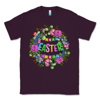 Plum Easter Day Flower Easter Classic Tee - OliviaCreatesArt