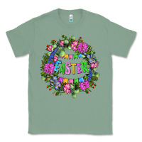 Sage Easter Day Flower Easter Classic Tee - OliviaCreatesArt