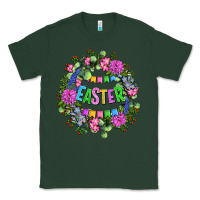 Sports Green Easter Day Flower Easter Classic Tee - OliviaCreatesArt