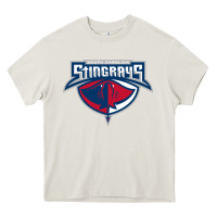 Cream south carolina stingrays Heavy Core Tee - linhVisuals