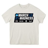 Cream MARCH MADNESS Heavy Core Tee - linhVisuals