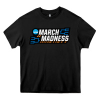 Black MARCH MADNESS Heavy Core Tee - linhVisuals