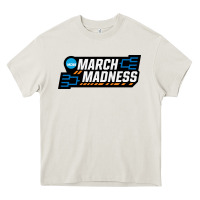 Cream MARCH MADNESS Heavy Core Tee - linhVisuals
