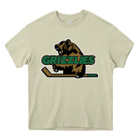 Mossy utah grizzlies Heavy Core Tee - linhVisuals