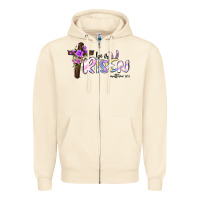 Sandshell easter he is risen matthew 28 6 Zipper Hoodie - Jasminsmagicworld