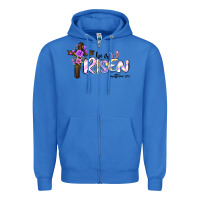 True Royal easter he is risen matthew 28 6 Zipper Hoodie - Jasminsmagicworld