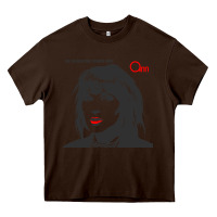 Chocolate Brown ann wilson müsïc Heavy Core Tee - linhVisuals
