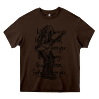 Chocolate Brown michael schenker müsïc Heavy Core Tee - linhVisuals