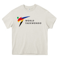 Cream world taekwondo sports Heavy Core Tee - linhVisuals