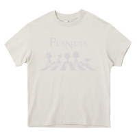 Cream peanuts Heavy Core Tee - linhVisuals