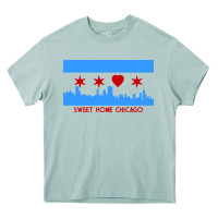 Arona sweet home chicago Heavy Core Tee - linhVisuals