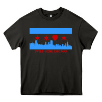 Asphalt sweet home chicago Heavy Core Tee - linhVisuals