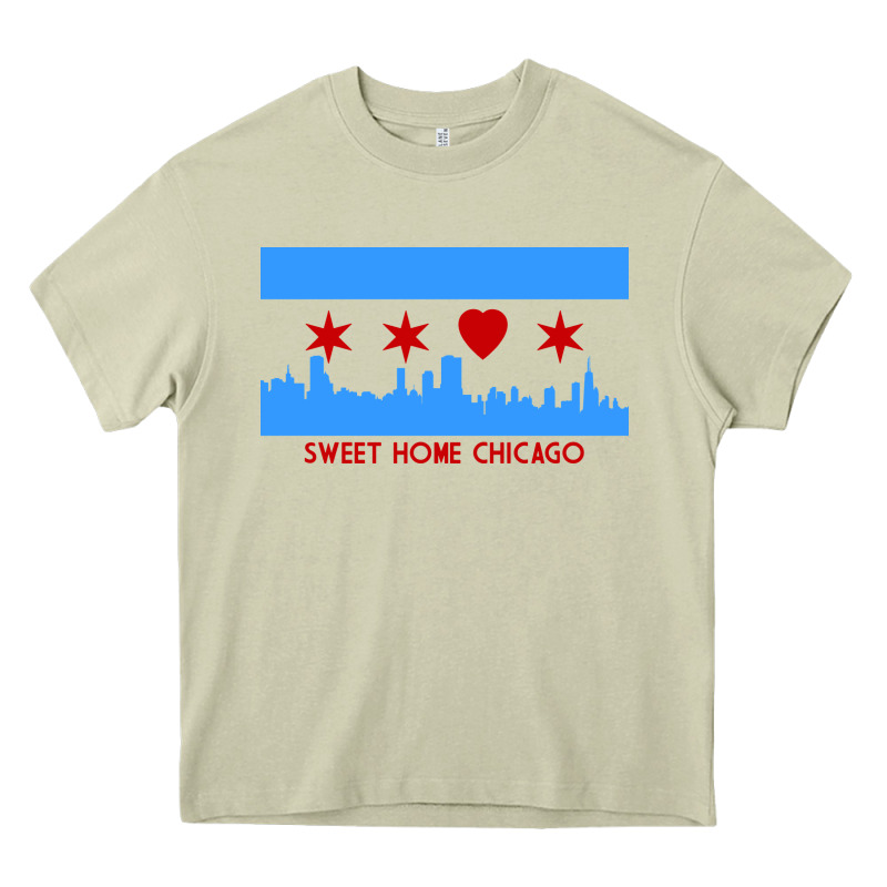 Sweet Home Chicago Heavy Core Tee by linhVisuals | Teevron