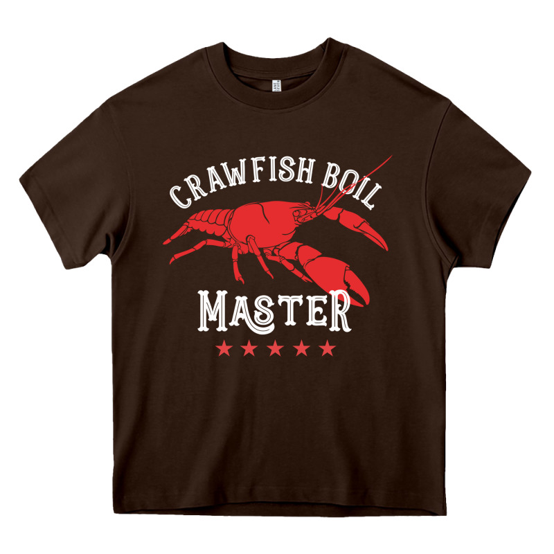 5 Stars Crawfish Boil Master Big Red Lobster Heavy Core Tee by linhVisuals | Teevron