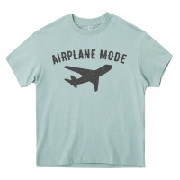 Arona airplane mode funny traveling design with flying plane Heavy Core Tee - linhVisuals