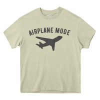 Mossy airplane mode funny traveling design with flying plane Heavy Core Tee - linhVisuals