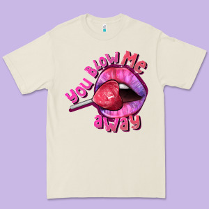 You Blow Me Away Valentines Day Premium Tee Designed By Fadigitalartstudio