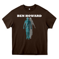 Chocolate Brown Ben Howard Heavy Core Tee - linhVisuals