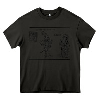 Asphalt doctor faustus vintage illustration design Heavy Core Tee - linhVisuals