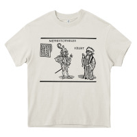 Cream doctor faustus vintage illustration design Heavy Core Tee - linhVisuals