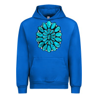 Cobalt turquoise gemstone jewelny Urban Hoodie - RanaPortraitStore