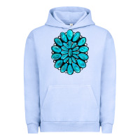 Pigment Grape Ice turquoise gemstone jewelny Urban Hoodie - RanaPortraitStore