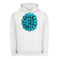 Pigment Lunar Rock turquoise gemstone jewelny Urban Hoodie - RanaPortraitStore