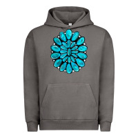 Pigment Tornado turquoise gemstone jewelny Urban Hoodie - RanaPortraitStore