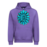 Tulip turquoise gemstone jewelny Urban Hoodie - RanaPortraitStore