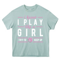 Arona basketball gifts for girls i know i play like a girl try to keep up in Heavy Core Tee - linhVisuals