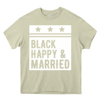 Mossy black happy & married funny wedding gifts Heavy Core Tee - linhVisuals