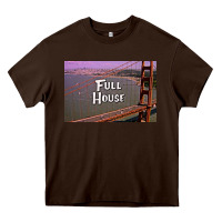 Chocolate Brown f u l l h o u s e Heavy Core Tee - linhVisuals