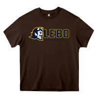 Chocolate Brown mt lebanon football Heavy Core Tee - linhVisuals