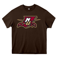 Chocolate Brown norwich university Heavy Core Tee - linhVisuals