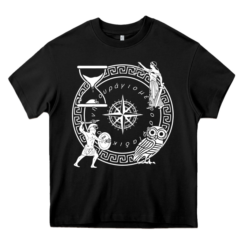 The Four Stoic Virtues   Stoicism Heavy Core Tee by linhVisuals | Teevron