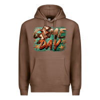 Chestnut game day  lightning football Premium Hoodie - BarkalooDesign