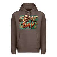 Coffee game day  lightning football Premium Hoodie - BarkalooDesign