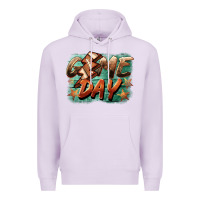 Lilac game day  lightning football Premium Hoodie - BarkalooDesign