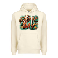 Sandshell game day  lightning football Premium Hoodie - BarkalooDesign