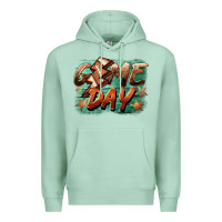 Seafoam game day  lightning football Premium Hoodie - BarkalooDesign