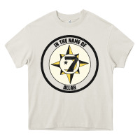 Cream five percent nation of islam vintage look design Heavy Core Tee - linhVisuals
